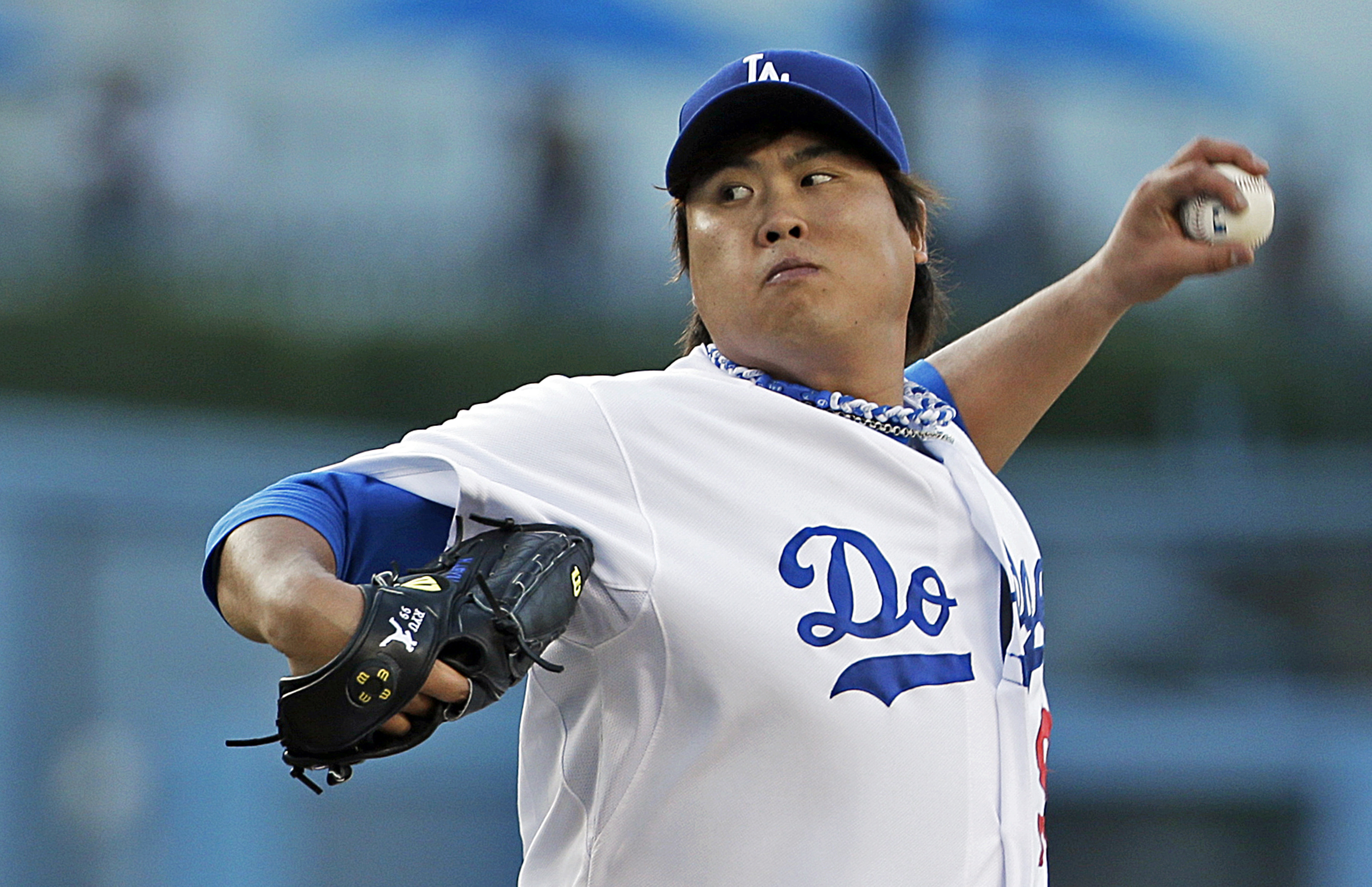 Los Angeles Dodgers starter Hyun-Jin Ryu.