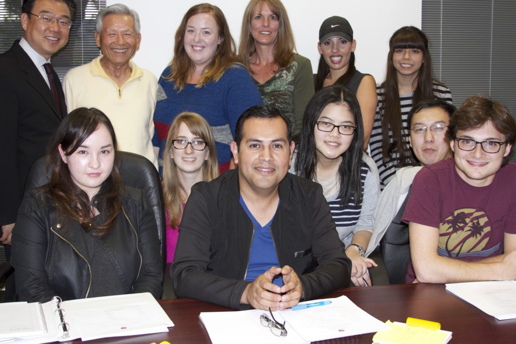 These students will learn Korean from Dr. Francis Lee(From top left) and Mr. Myung-woo Lee.   