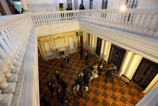 The Seokjojeon Hall of the Deoksu Palace is currently used as a supplementary display space for the Museum of Modern and Contemporary Art (MMCA) Seoul. / Korea Times file