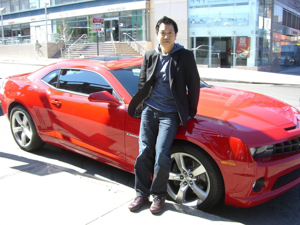 Lee Sangyup, who designed the 'Bumble Bee' Camaro in the Transformer movie, is one of the Korean hot shots in car design world right now. (Newsis photo)  