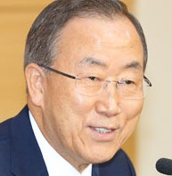 UN chief
Ban Ki-moon