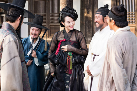 A scene from “The Face Reader” (Korea Times)