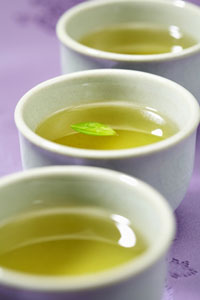Green tea has caffeine as well as other healthy attributes that cannot be found in coffee.