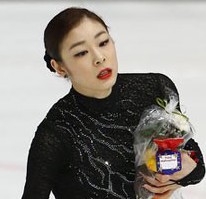 After all, two-time world figure skating champion Kim Yu-na, the “Ice Queen” with a perfect stage presence, is only human, saying that she is not a natural born talent, and neither is she always perfect. (Yonhap)