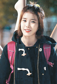 Singer IU in a scene from “Pretty Boy.” Her co-stars include actor Jang Keun-suk.