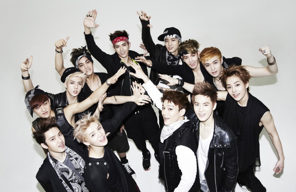 The poll indicates that EXO seems to have the largest number of K-pop fans in North America. (Newsis)