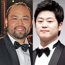 Bass-baritone Samuel Youn (left, Yonhap) and  Yosep Kang (deutsche oper berlin website).