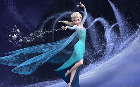 Elsa from “Frozen”