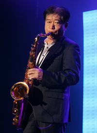 Saxophonist Jung Sung-jo