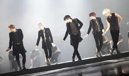 K-pop boy band SHINee
(Korea Times file)