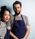 Top Chef alum Beverly Kim and her husband John Clark.