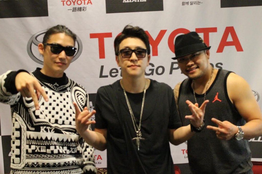 The trio -- comprised of Eddie Shin, from left,  Jay "Flowsik" Park and Nicky Lee -- recently signed with Cash Money Records, which currently manages pop giants such as Drake, Nicki Minaj and Lil Wayne.  (Photo-Nutty Nomads, LLC)