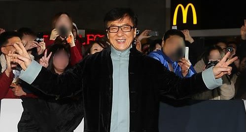 Jackie Chan now has a K-pop band of his own. (Yonhap)