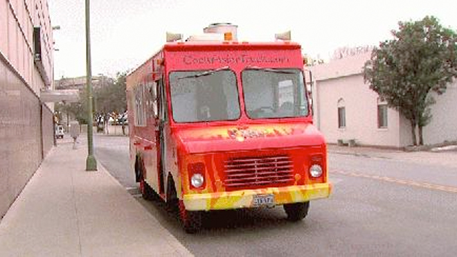 Port San Antonio officials have banned CockAsian, a spicy Korean food truck. (MYFOXANTONIO)
