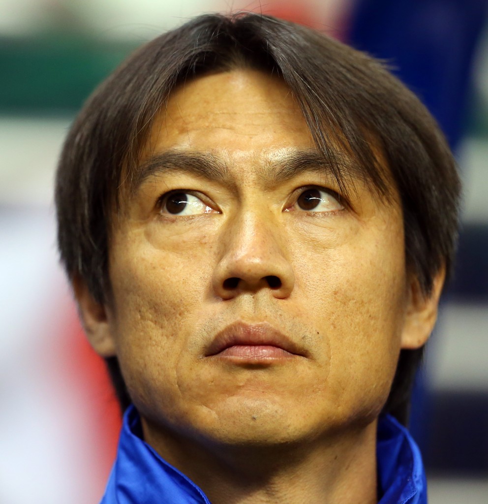 Korean manager Hong Myung-bo. (Korea Times file) 