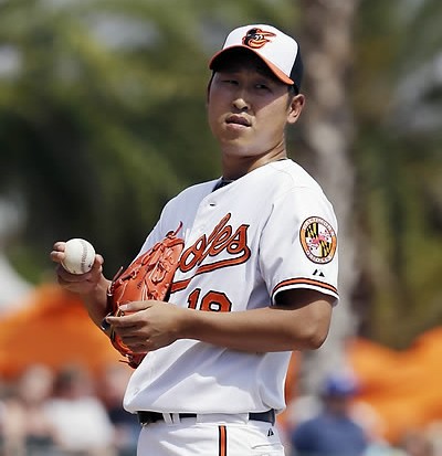 Yoon Suk-min never got to pitch in a Major League game.