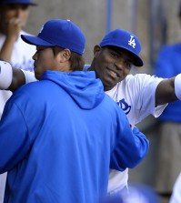 Yasiel Puig seems to get along with Ryu Hyun-jin just fine.