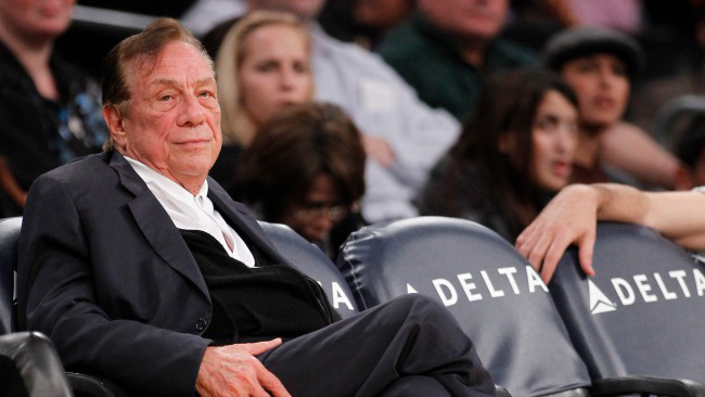 Clippers owner Donald Sterling is under fire after racist remarks. / Danny Moloshok, AP