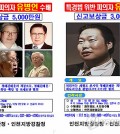 Shown are wanted posters for Yoo Byung-eun, the de facto owner of the ferry Sewol, and his son Dae-kyun. A Seoul court on May 22, 2014, issued an arrest warrant for the senior Yoo for embezzlement and tax evasion. The ferry sank off the southwestern coast on April 16 to claim 304 lives. The junior Yoo is in the United States, refusing to come back home for questioning for his alleged involvement in the management of the company operating the ferry and allegations of embezzlement. (Yonhap)