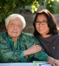 Grace Lee Boggs, left, with Director Grace Lee.