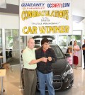 In 2012, Middle College High student Giovanni Amigon was the lucky winner. (Photo-www.sausd.us)