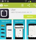 Uber app