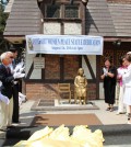 A comfort woman statue was unveiled in Southfield, Mich. on Aug. 16.