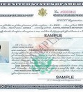 Certificate of citizenship sample.