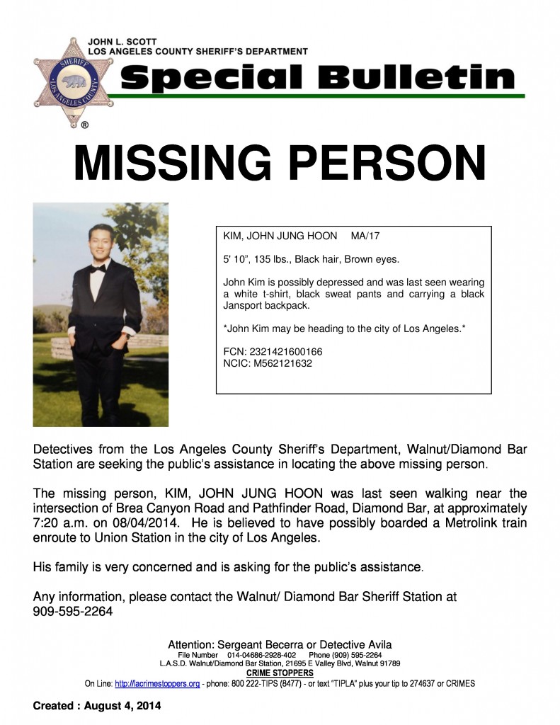 (LASD Bulletin)