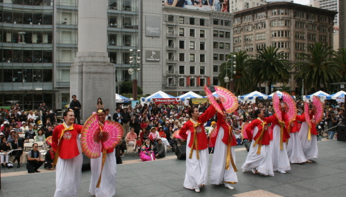 The 22nd Korean Day Cultural Festival held at Union Square in San Francisco. 