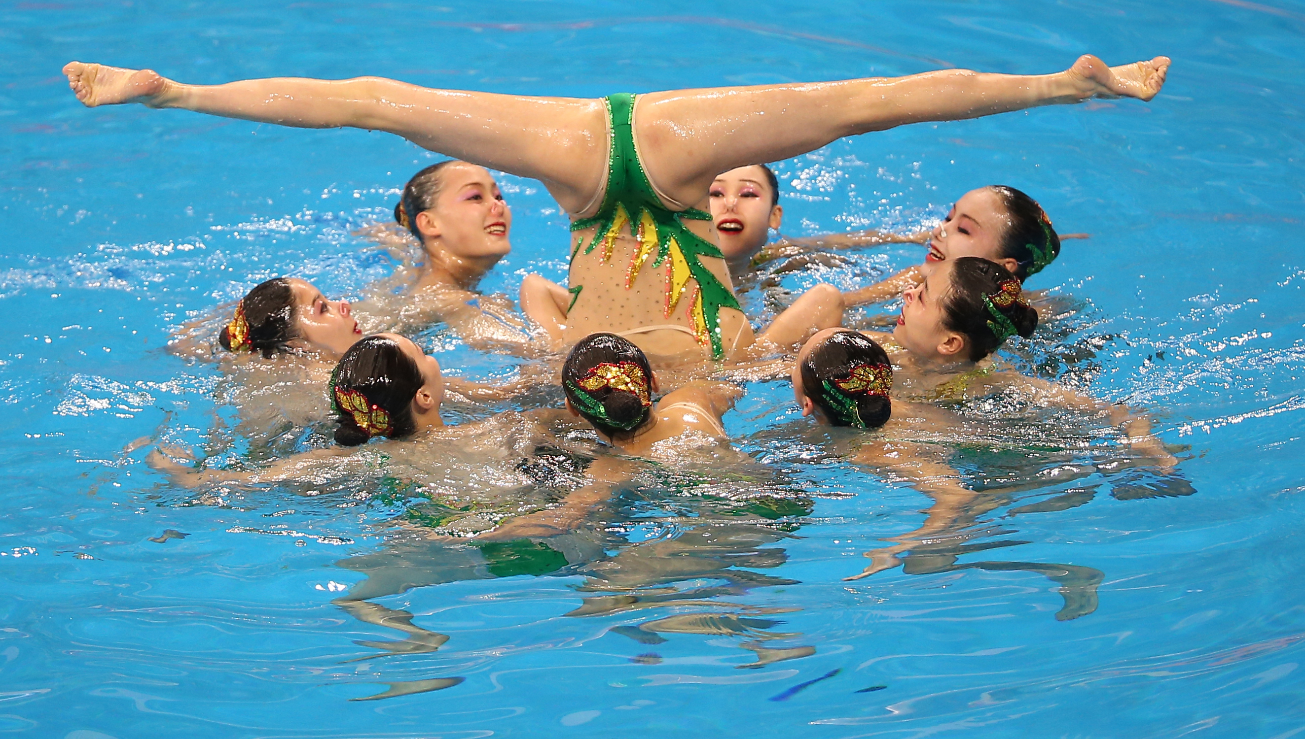 North Korea Wins Bronze In Synchronized Swimming The