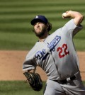Los Angeles Dodgers starting pitcher, Clayton Kershaw, is currently under a seven year contract for $ million (AP Photo/Charles Rex Arbogast)