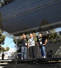 Members of the Los Angeles Korean Festival Foundation prepare for the kickoff of the 41st Los Angeles Korean Festival. (Kim Young-jae/The Korea Times)