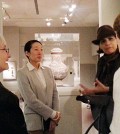 Sol Jung is the coordinator of the Korean ceramics exhibit inside Princeton University Art Museum.