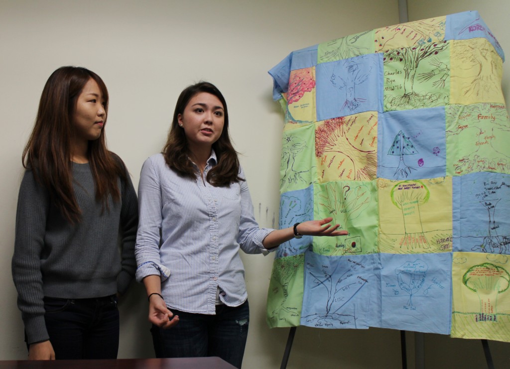 Members of UCLA 's MHEP introduce a new mentoring project  for Korean American high school students Wednesday.