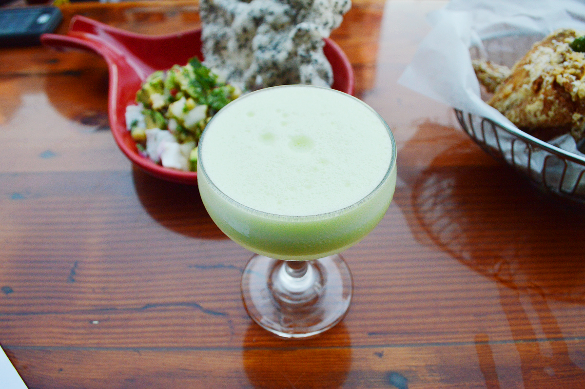Escala's La Coreana, a soju-based cocktail.
