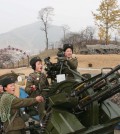 This is the machine gun believed to be used by the North Koreans on Friday. (Yonhap)