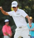 Despite going through some alleged personal difficulties, Kevin Na still pulled through with a safe 1-under 71. (Yonhap)