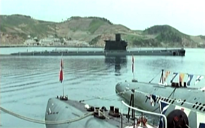 More than 50 out of North Korea's around 70 submarines had previously been detected away from their bases for operations after the country threatened an "all-out war" against South Korea. (Yonhap)