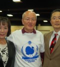 From left to right: Committee members Kim Soon-ran, Lee Jong-hyuk, Jin Duck & Kyung Sik Kim Foundation President Kim Han-il at the 2014 Thanksgiving event.