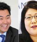 [left] David Ryu, candidate for Los Angeles City Council District 4 (The Korea Times file)
[right] Grace Yoo, District 10 candidate for Los Angeles City Council