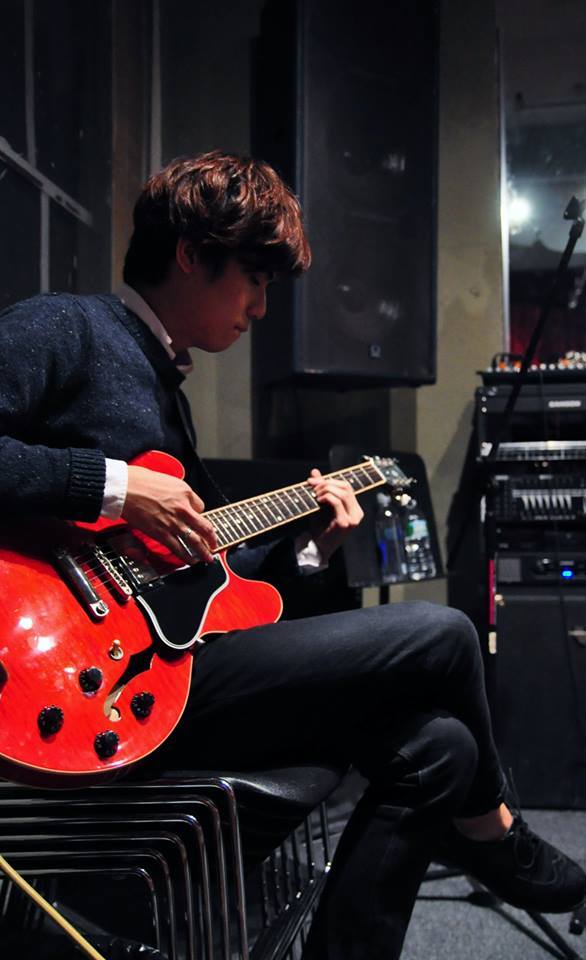 Guitarist and current band leader, Paul Hwan-bo Shin. (Courtesy of Talent Complex's Facebook)