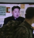 A South Korean army soldier watches aTV news program showing North Korean leader Kim Jong Un at the Seoul Railway Station in Seoul, South Korea, Monday, Dec. 22, 2014.North Korea hates the Hollywood film that revolves around the assassination of its beloved leader, but the country has had a long love affair with cinema _ of its own particular styling.(AP Photo/Ahn Young-joon)