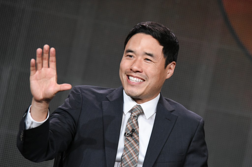 Randall Park speaks during the "Fresh Off the Boat" panel at the Disney/ABC Television Group 2015 Winter TCA on Wednesday, Jan. 14, 2015, in Pasadena, Calif. (Photo by Richard Shotwell/Invision/AP)
