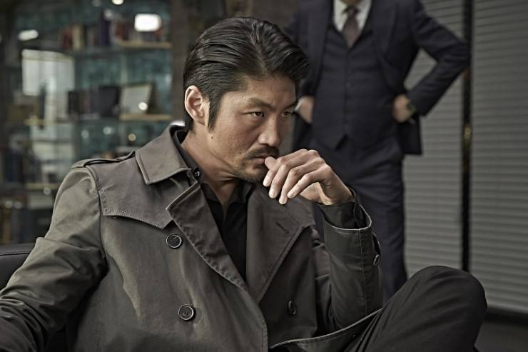 Brian Tee as Chinese American hitman Chaoz in the Korean film "No Tears for the Dead" (Courtesy of CJ Entertainment)