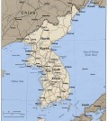 Map of South and North Korea (Yonhap)