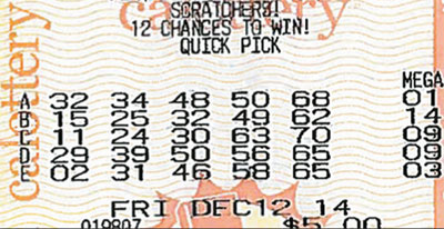 lotto quick pick winners