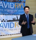 Los Angeles City Council candidate David Ryu launched a voting registration campaign Monday.