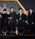 EXO at the 2015 Seoul Music Awards (Yonhap)