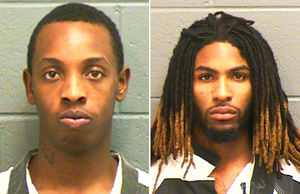 Police arrested Cormaine Goss, 21, left, and Andre Ruff, 18, in the shooting death of Min Seok Cho, a 21-year-old University of Georgia student. (Courtesy of the Clarke County Sheriff's Office Goss)